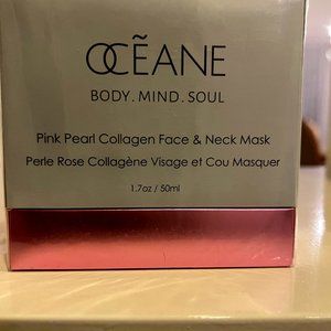 Oceane Pink Pearl Collagen Face & Neck Mask 50ml/1.7oz NIB Sealed